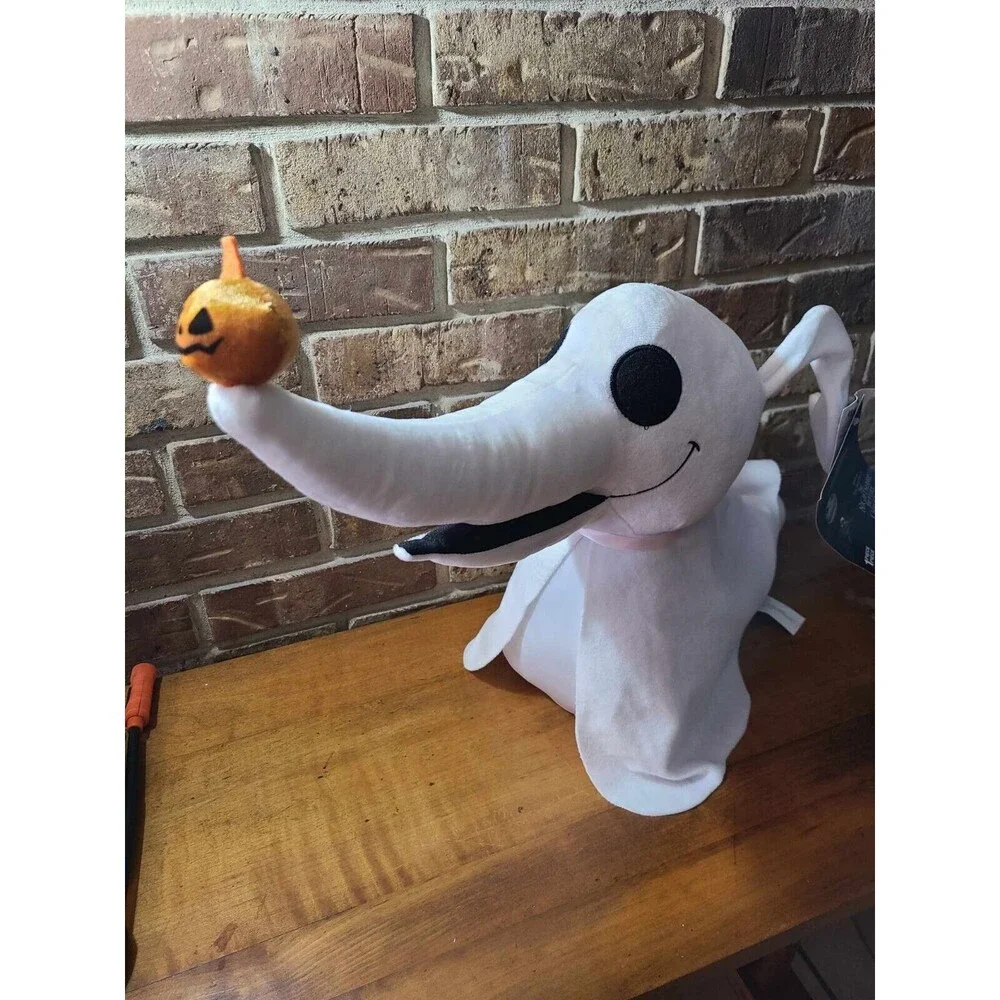 Zero Plush Door Greeter 31” Nightmare Before Christmas Halloween Decoration NEW